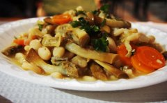 Feijoada com marisco - fasola z owocami morza